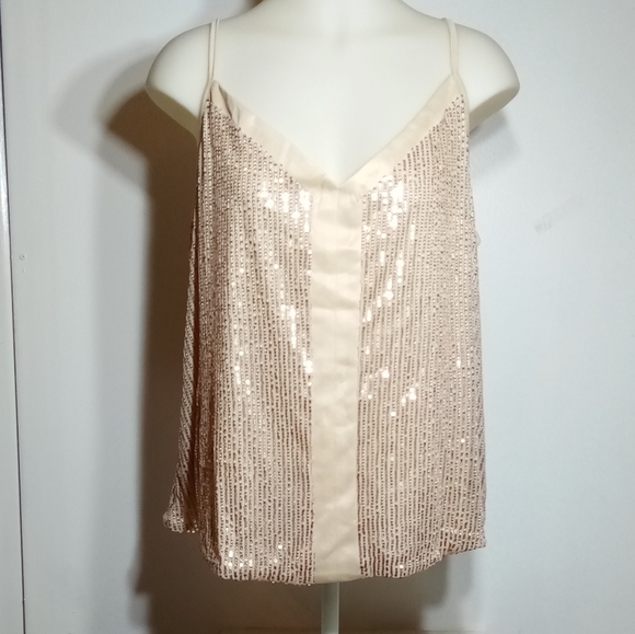 Shein Curve Sequin Cami Top Sz 1XL - Picture 6 of 9